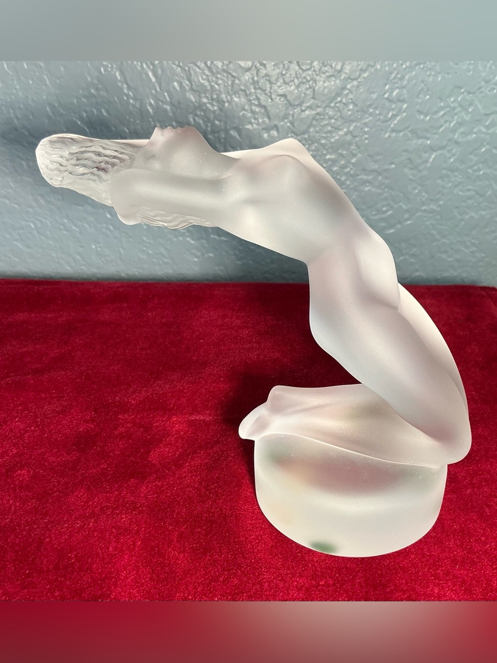 ✨ MINT ✨ Lalique Paris Chrysis Nude Woman Crystal Figurine 11809 w/Original Box